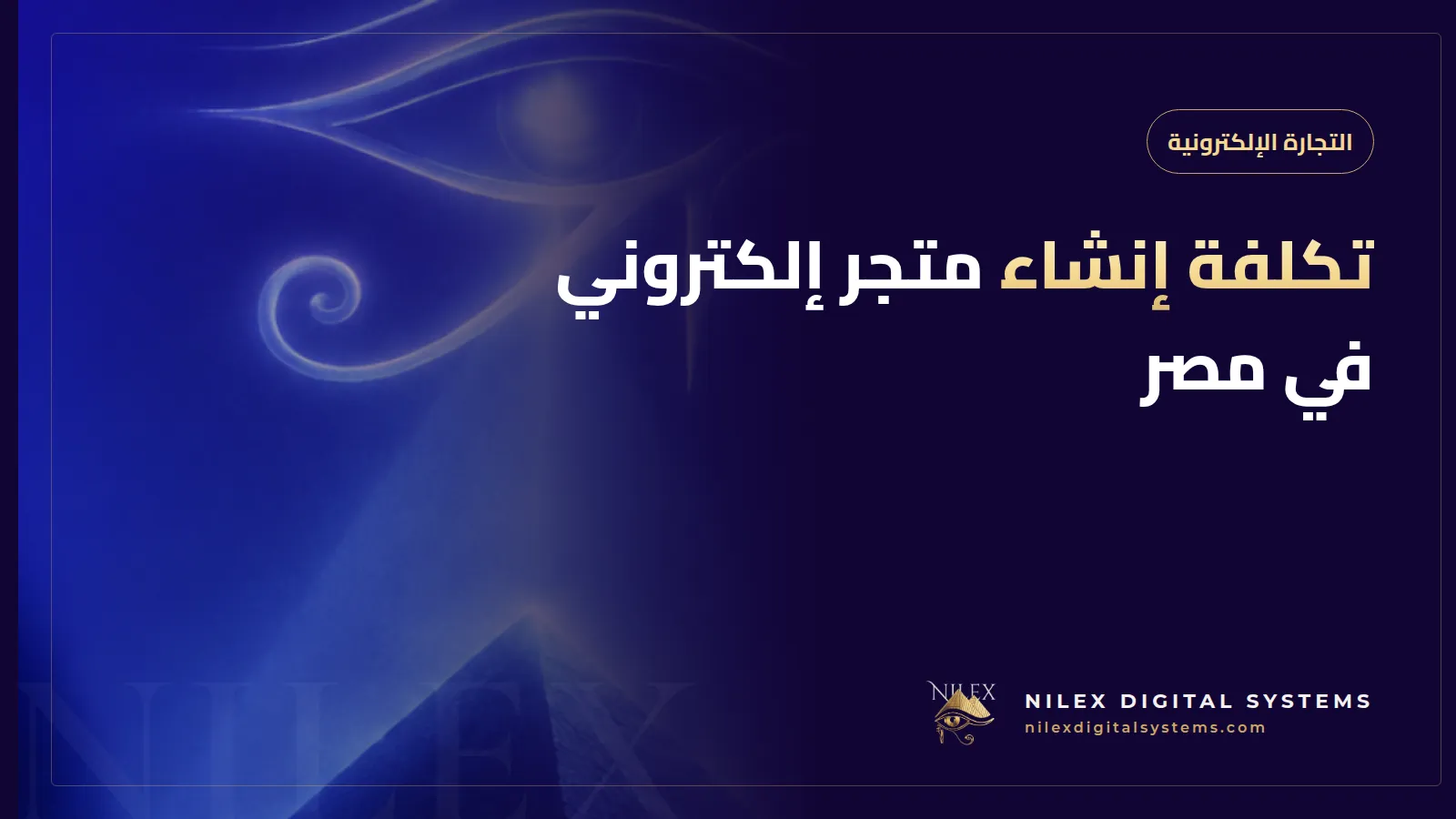 رسم لمخطط متجر إلكتروني مقسم إلى كتل تكلفة للتصميم والدفع والشحن والاستضافة والصيانة